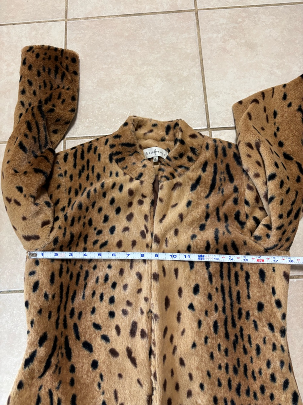 Kate Rosy  animal print faux fur blazer or jacket - Picture 7 of 8